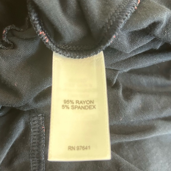 J Jill midi length petite floral blue & red print Aline skirt elastic size small - Picture 5 of 5